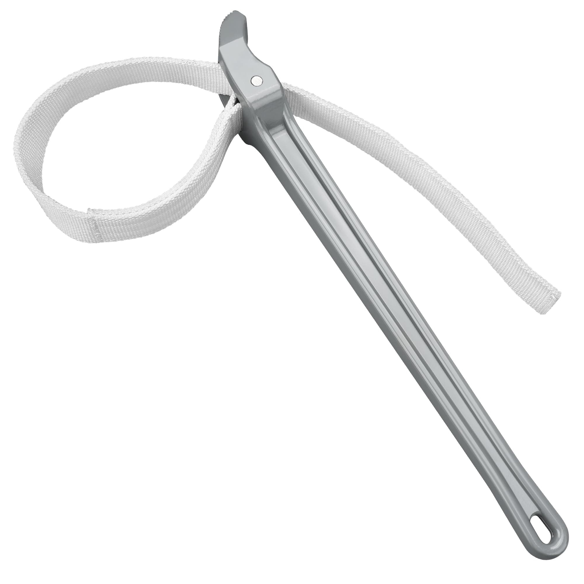 MAXPOWER Strap Wrench, 18-inch Handle Adjustable Strap Wrench, Nylon Strap Pipe Wrench for Replacing Oil Filter, Water Filter, PVC Junctions