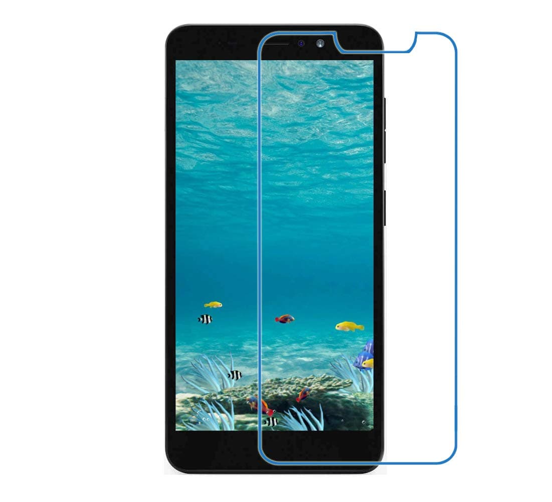 Orbic Wonder Screen Protector (Verizon), [2 Pack] Tempered Glass Screen Protector [Easy Installation] [Bubble-Free] [Case Friendly] for Orbic Wonder 2018