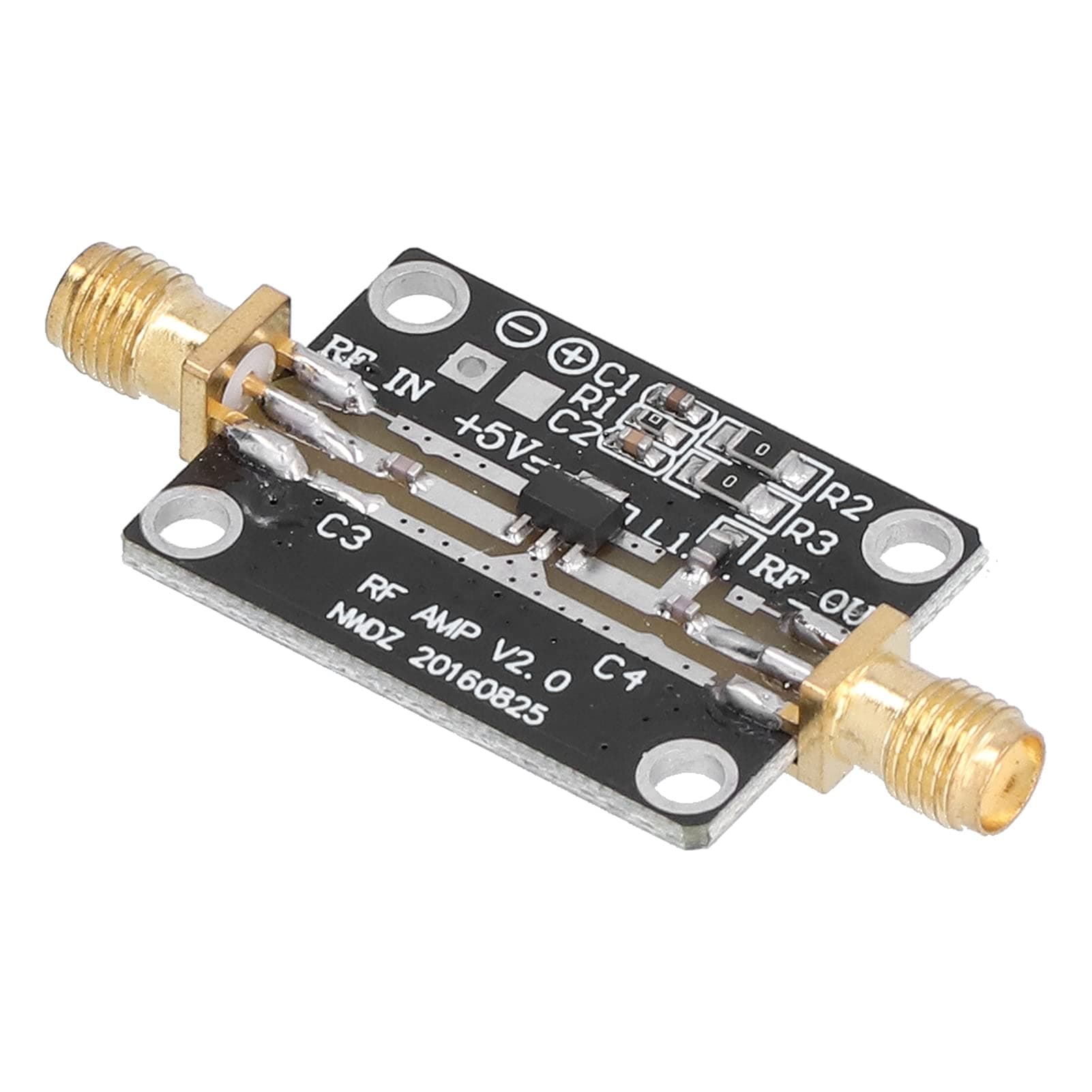3NH® Broadband AMP, Low Noise RF Amplifier Audio Component with 2 Filter for Fiber Optic Communications for Shortwave FM Broadcasting for Signal Processing