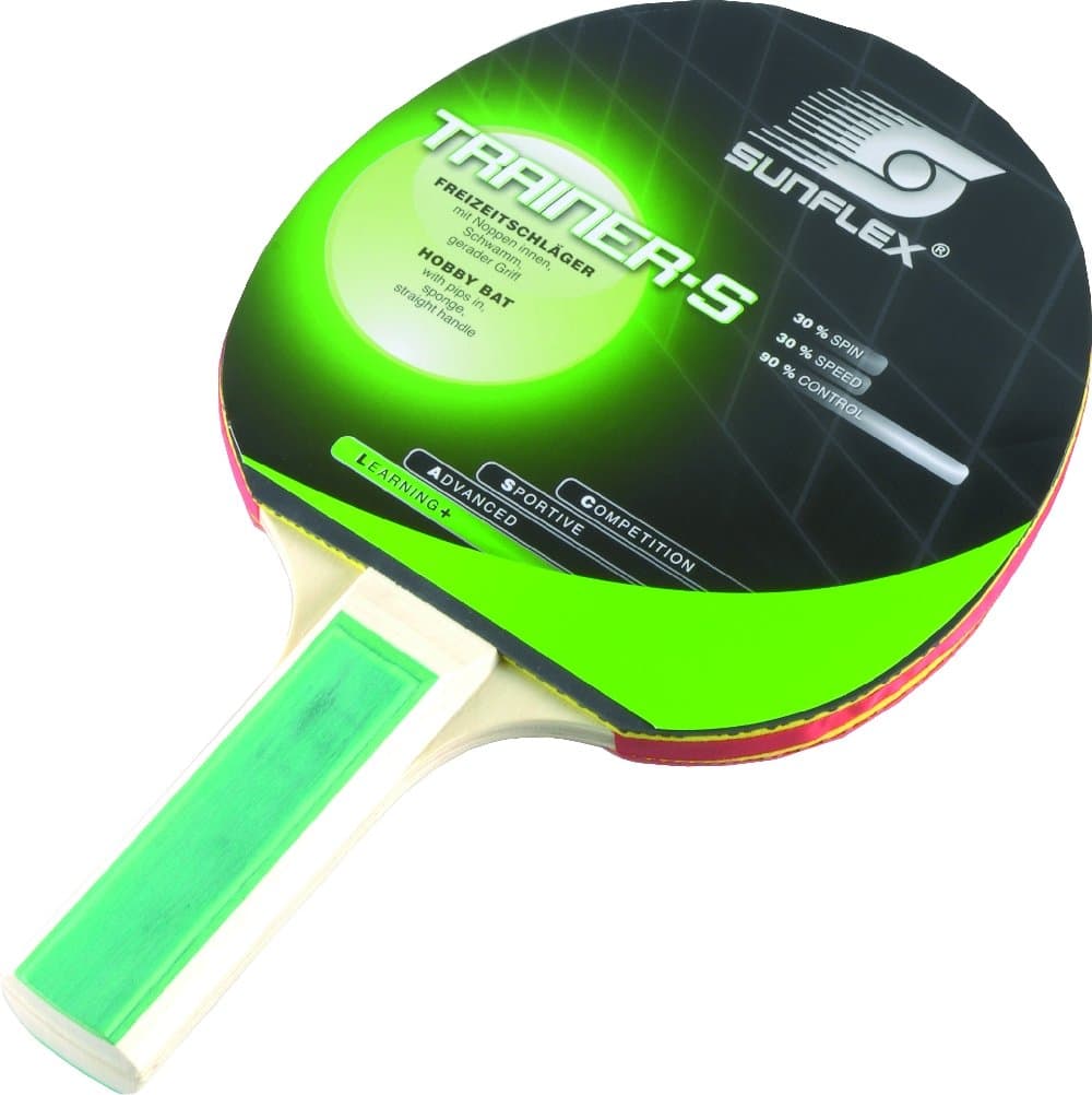 Trainer-S Table Tennis Bat - Multi-Colour
