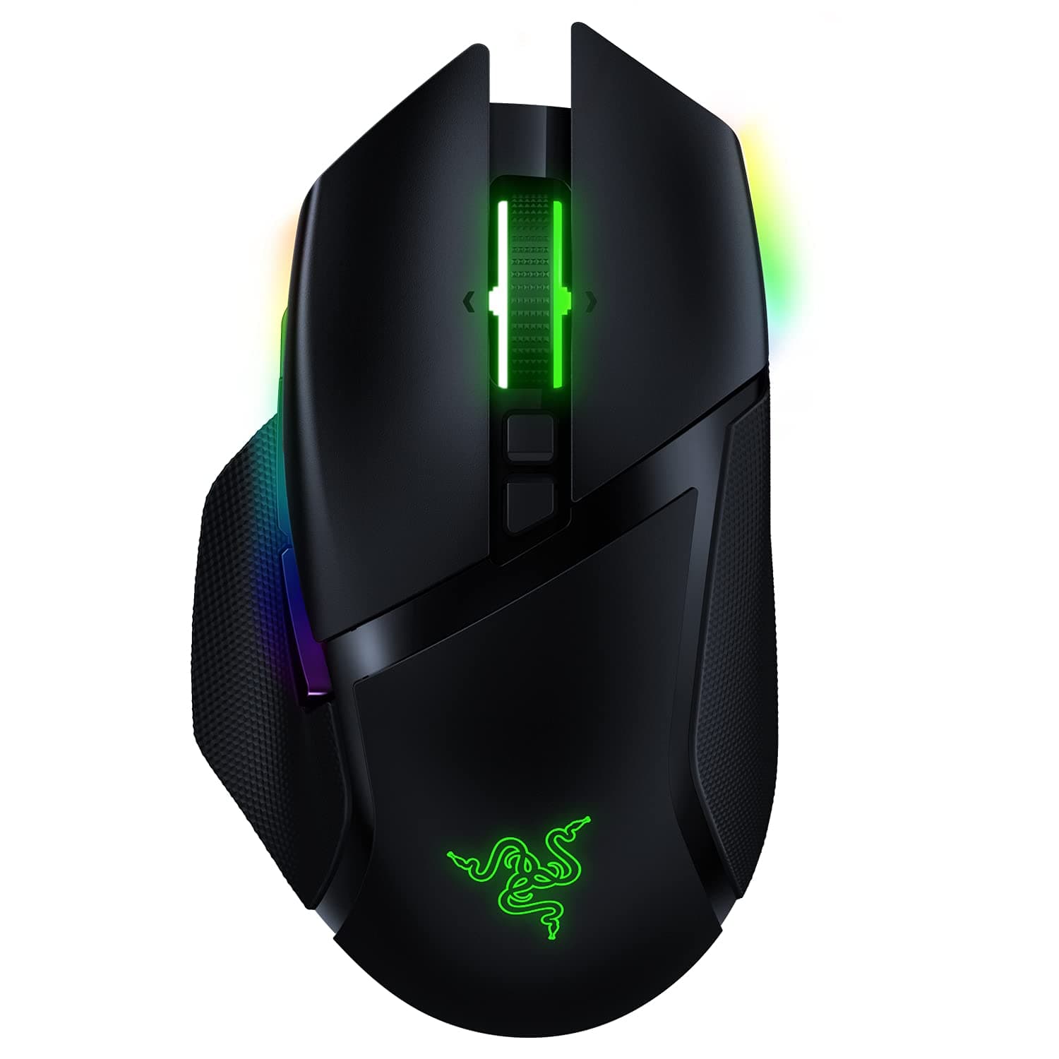 Basilisk Ultimate HyperSpeed Wireless Gaming Mouse: Fastest Gaming Mouse Switch - 20K DPI Optical Sensor - Chroma RGB Lighting - 11 Programmable Buttons - 100 Hr Battery - Classic Black