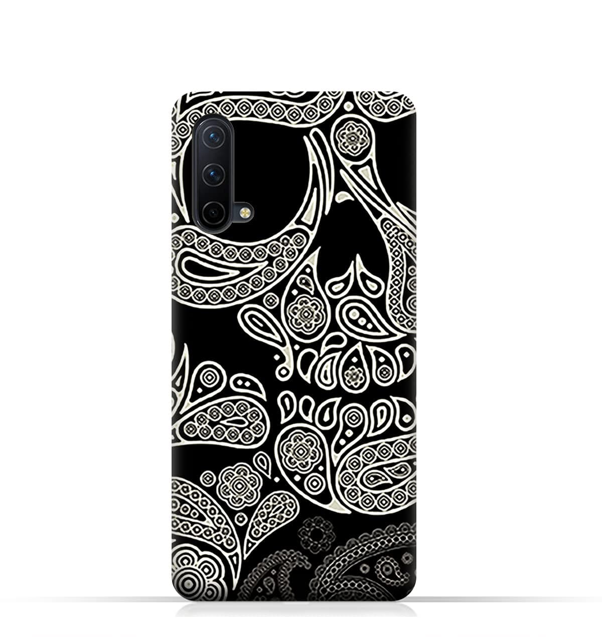 – AMC Design Skull and Paisley Pattern TPU Mobile Case for OnePlus Nord CE 5G
