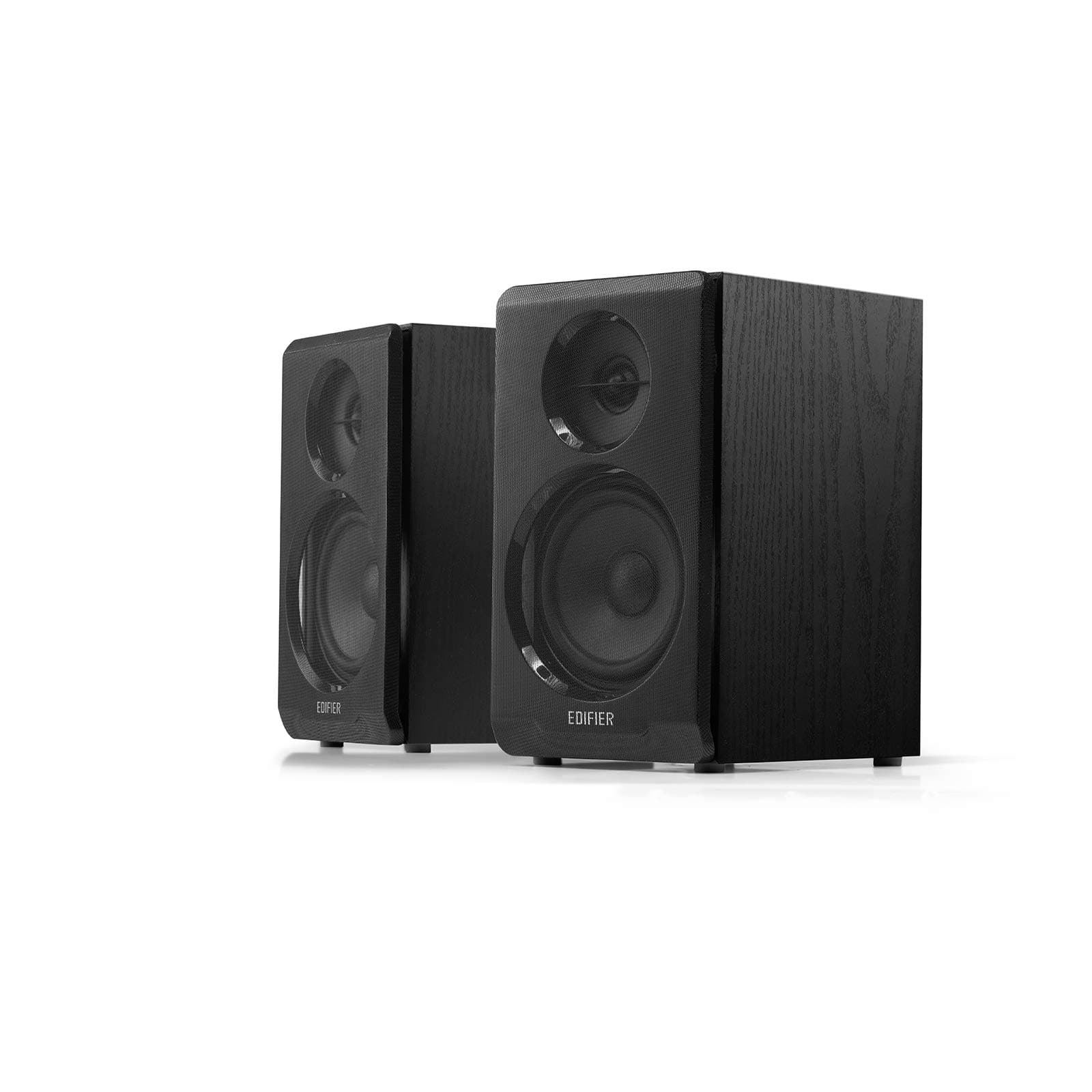 R33BT Active Bluetooth Computer Speakers - 2.0 Bookshelf Speaker - Powered Studio Monitor, Black - Pair