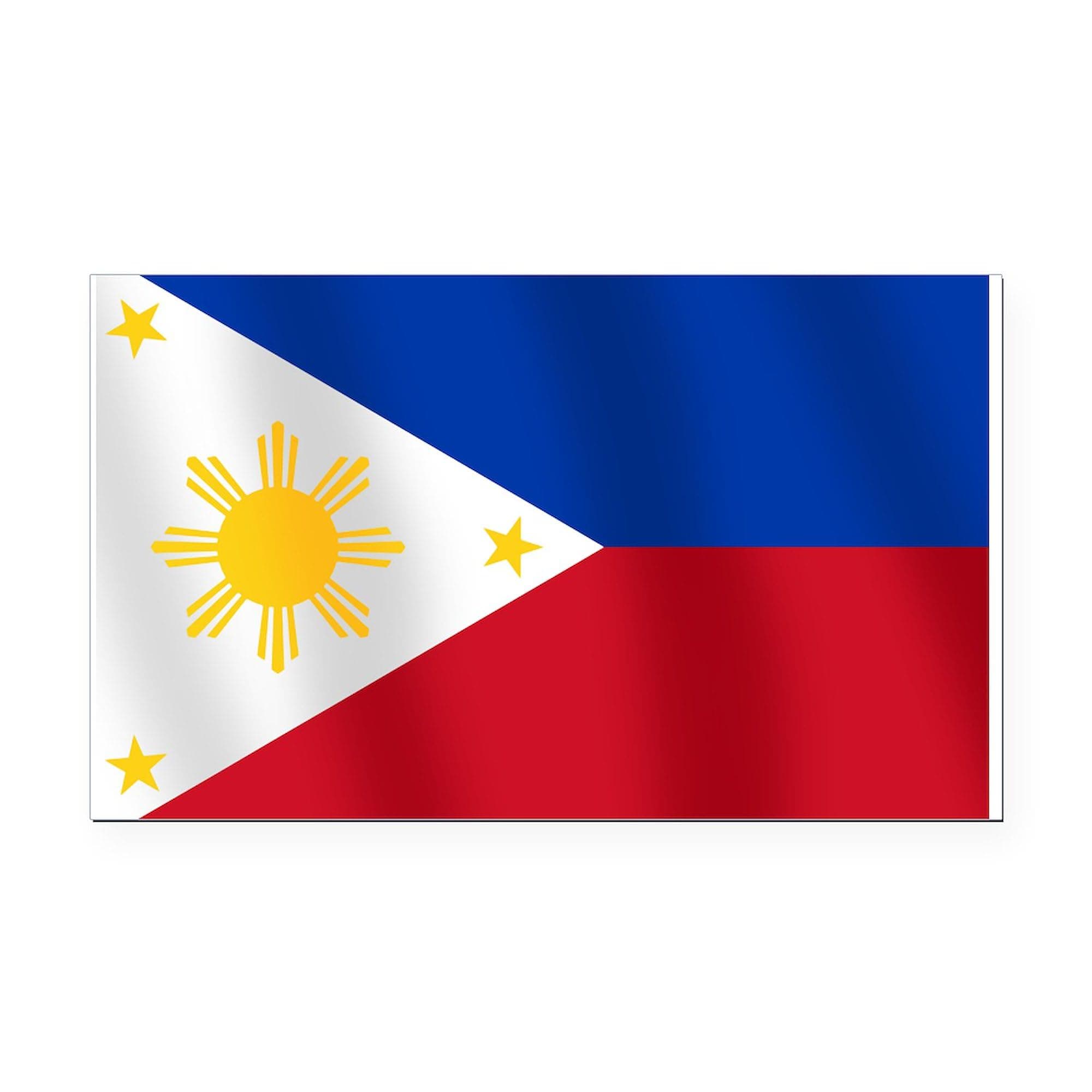 CafePress Philippines Flag Rectangle Car Bumper Magnet