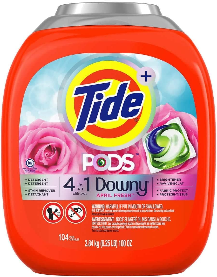 Pods with Downy April Fresh, 104 Count
