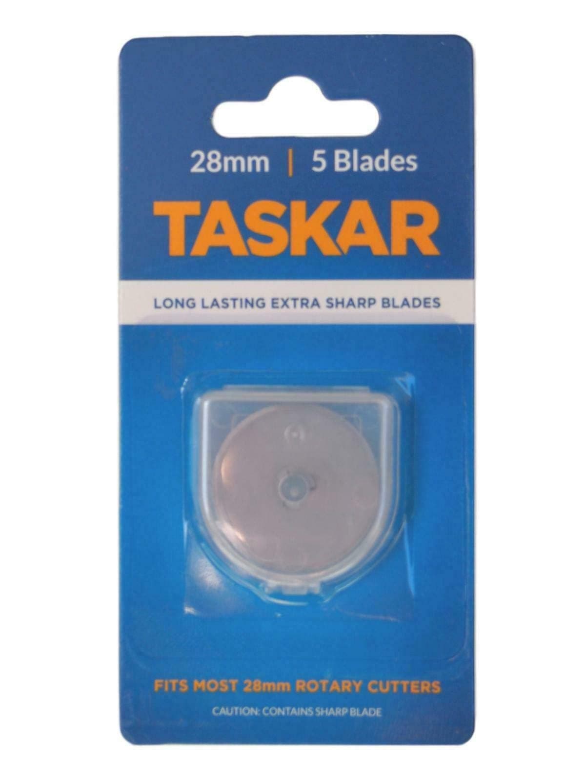 Taskar 5 x 28mm Rotary Cutter Replacement Blades Fits Olaf Models
