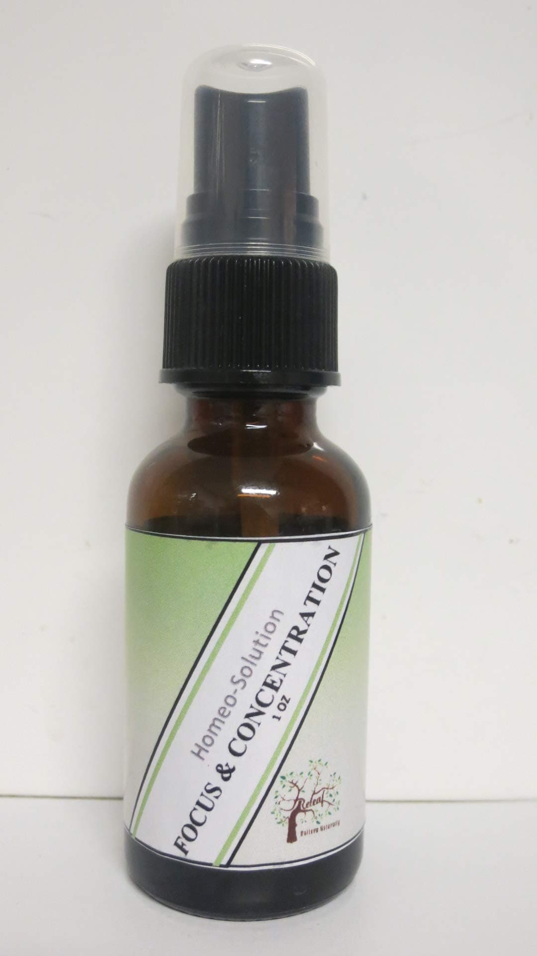 Focus and Concentration, Homeo-Solution, Homeopathic Remedy for ADHD, Poor Focus, Hyperactivity, and Inability to Concentrate, by Releaf Oil