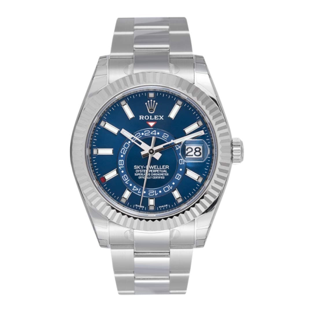 ロレックス オイスターパーペチュアルスカイデューラー ブルーダイヤル 326934