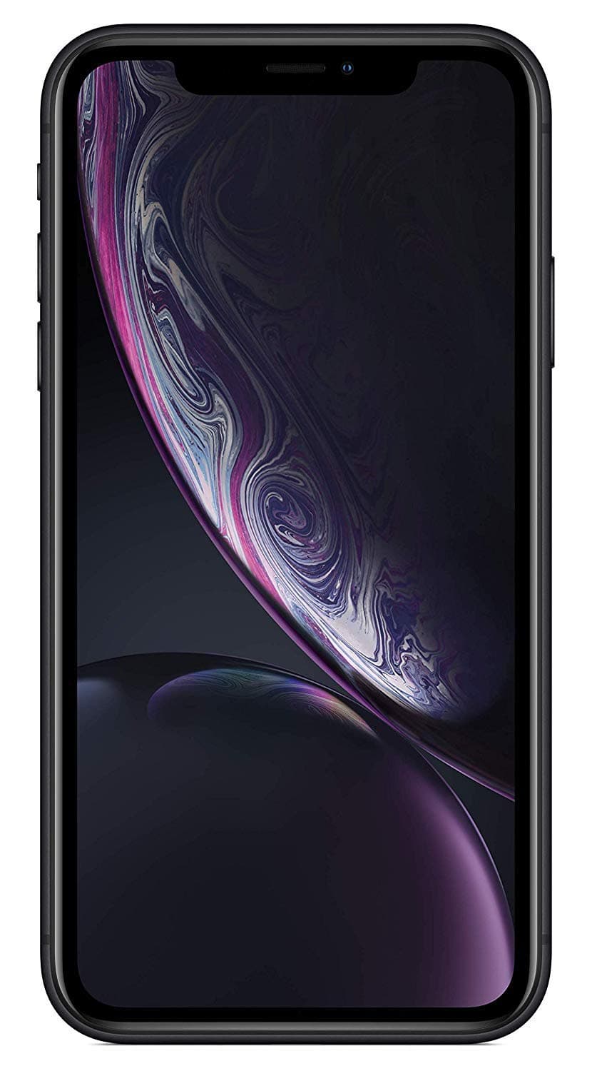 Apple iPhone XR, 64GB, Black (Renewed)