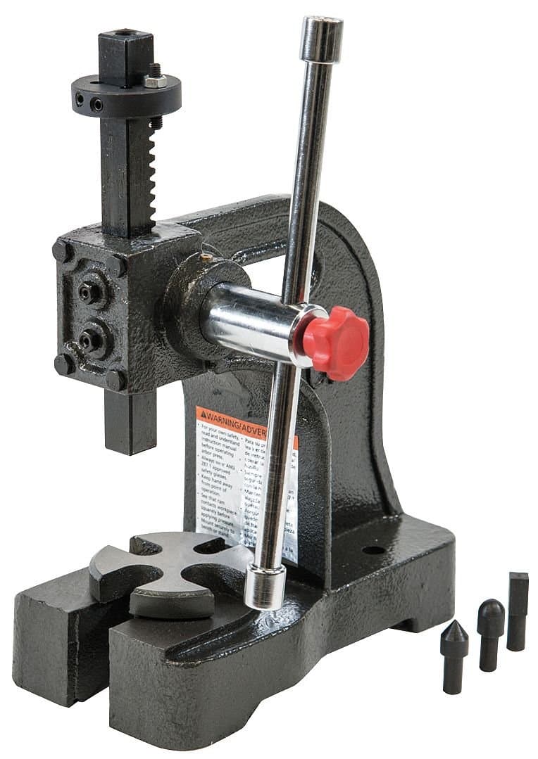 Palmgren Arbor press, 0.5 ton, Black