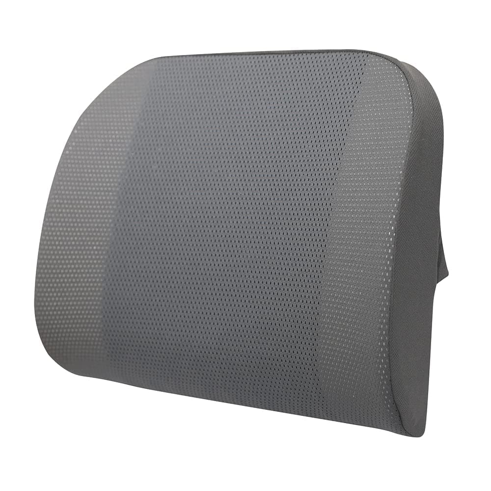 iPEAK Lumbar Support Pillow Comfort Back Support Cushion with Cooling Pad for Office Desk Chair Car Seat Posture Corrector Adjustable Elastic Strap To Fit Any Chair