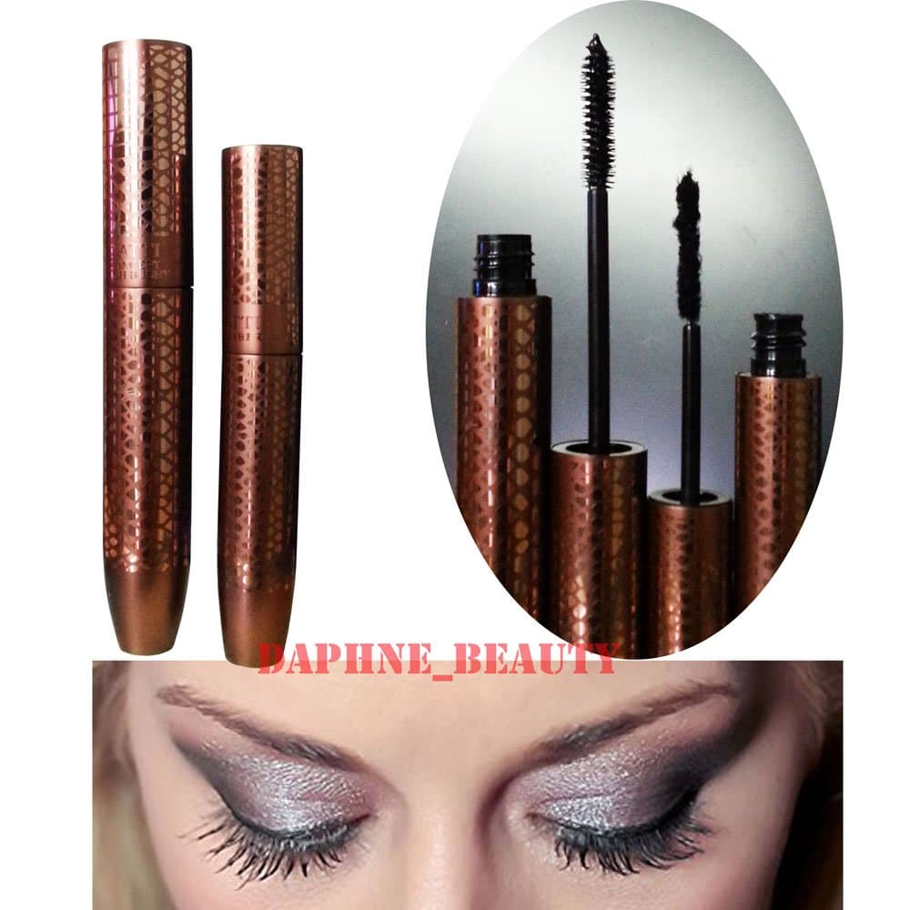 3D Fiber Lashes 200-300% - 2 Sets 4 Tubes Python Pattern (Gel & Fiber) Mascara Sets