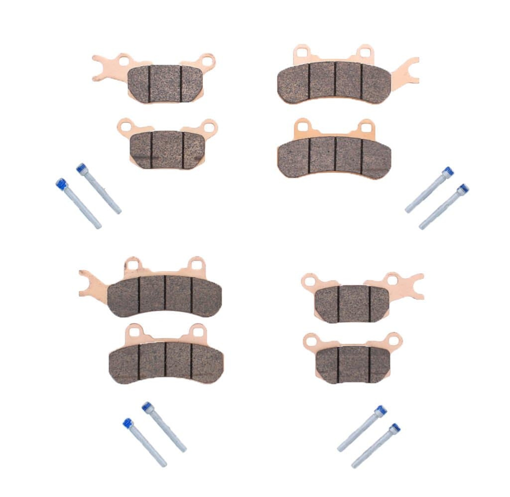 Race Driven OEM Replacement Front and Rear Brake Pads fit Can-Am 2016-2025 Defender HD10 / 2022-2025 Defender HD9 / 2016-2021 Defender HD8 / 2022-2025 Defender HD7 (WILL NOT FIT MAX MODELS)