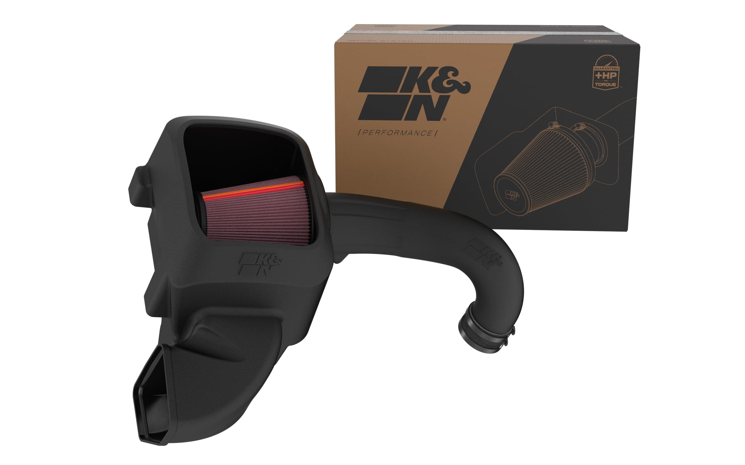 K&N NextGen Cold Air Intake System: High-Flow Cotton Filter: Compatible with 2009-2023 DODGE/Ram 1500; 1500 Classic; 2500; 3500; 50-1561