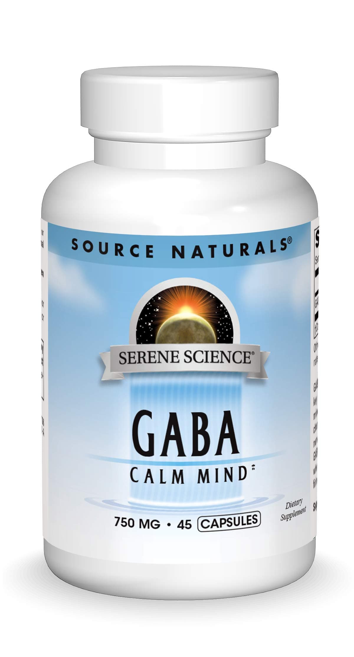 Serene Science GABA, 750mg - 45 Capsules
