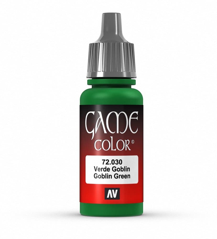 Vallejo 72.030 Game Color Acrylic Paint 17 ml, Goblin Green