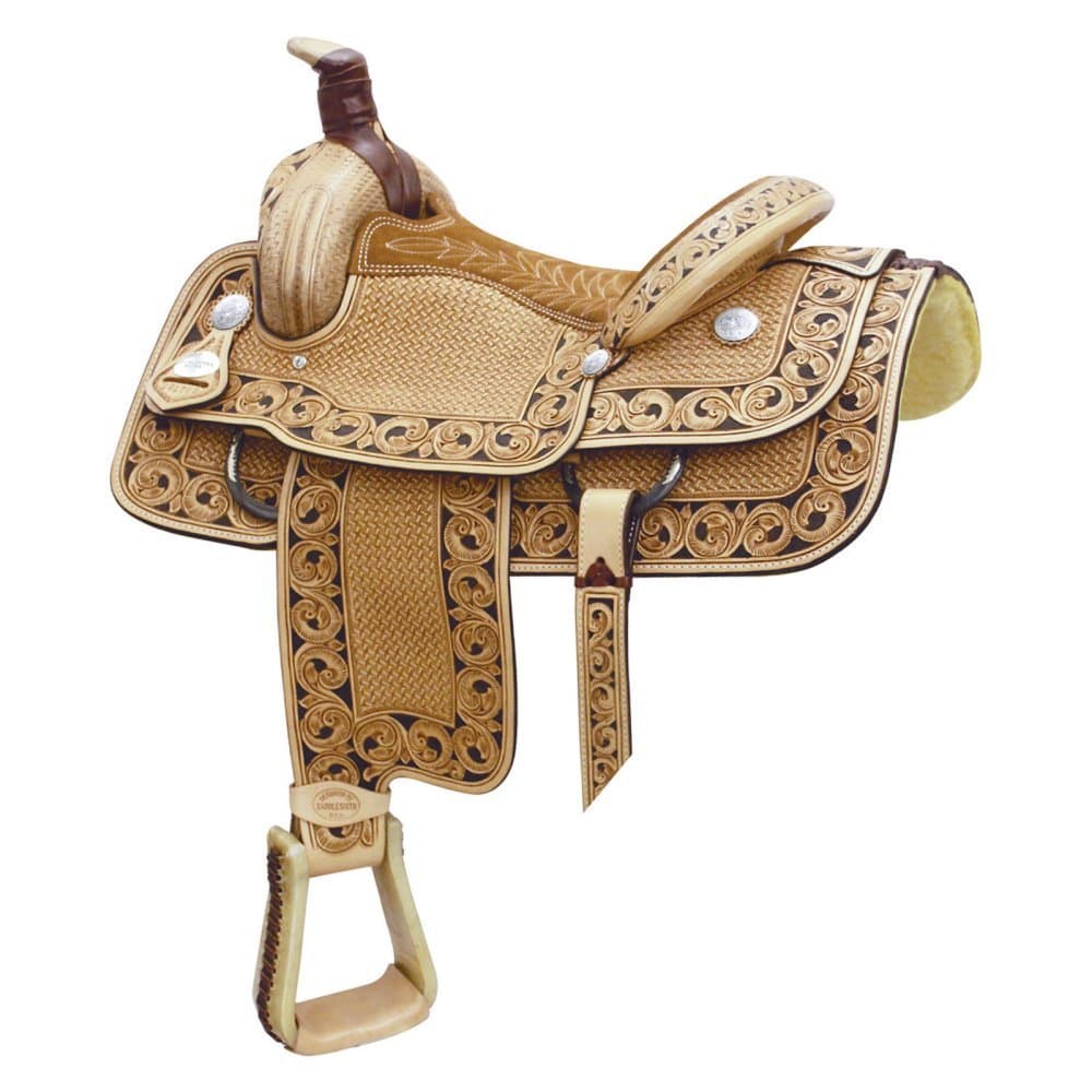 Billy Cook Saddlery Motes Accent Roper Saddle 15