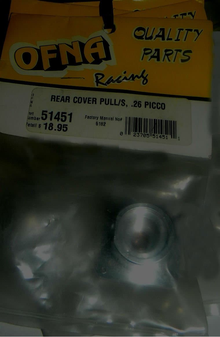 Ofna Picco Backplate,pull/s, .26 Picco