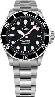 FreeDiver Sapphire Crystal Diver Watch Japanese Automatic Movement Dive Watch 200m Water Resistant Diving Watch