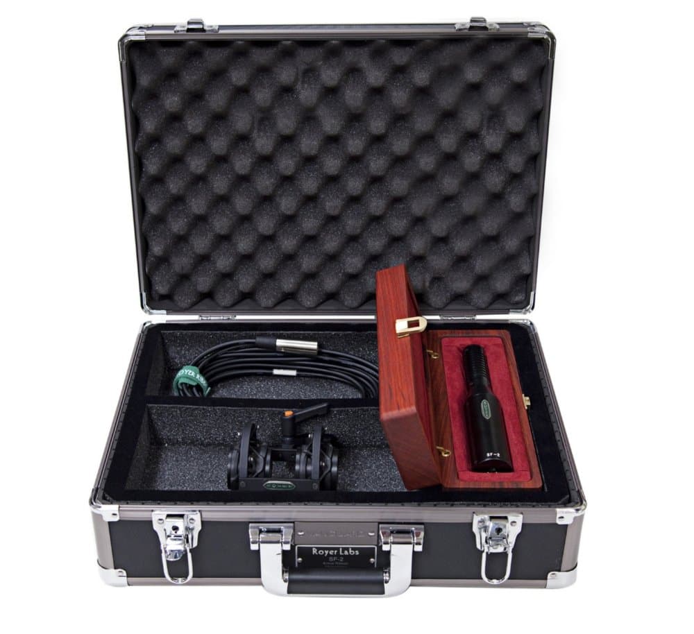 Royer SF-2-D Active Ribbon Microphone (Deluxe Packaging) Black