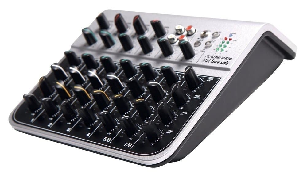Alpha Audio 170300 Mixer Mix Four USB