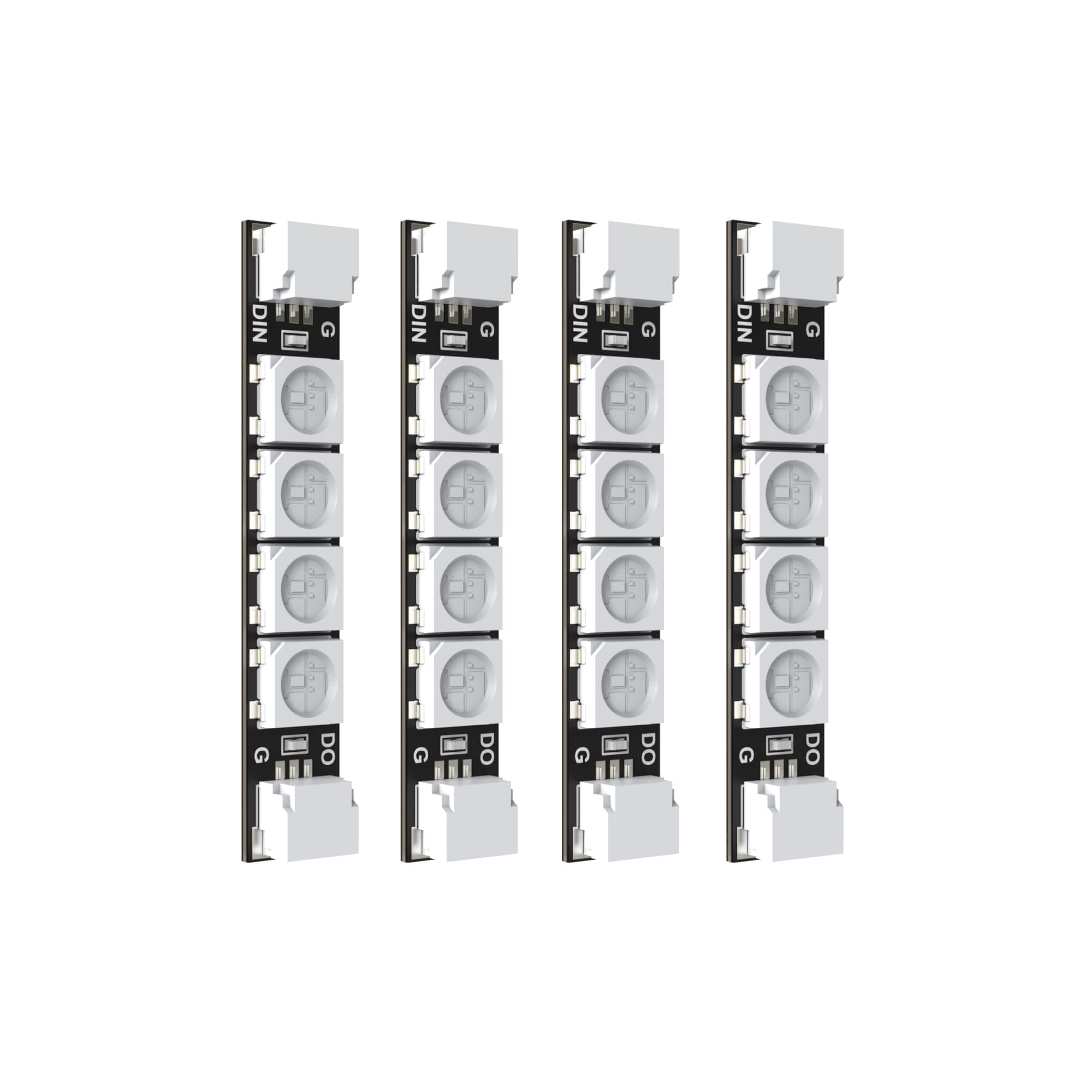 SpeedyBee FPV Drone LED Lights Strip-4pcs RGB Programmable Strip with Multi-Colors Free-soldering Function for FPV Drone Frame Flight Controller