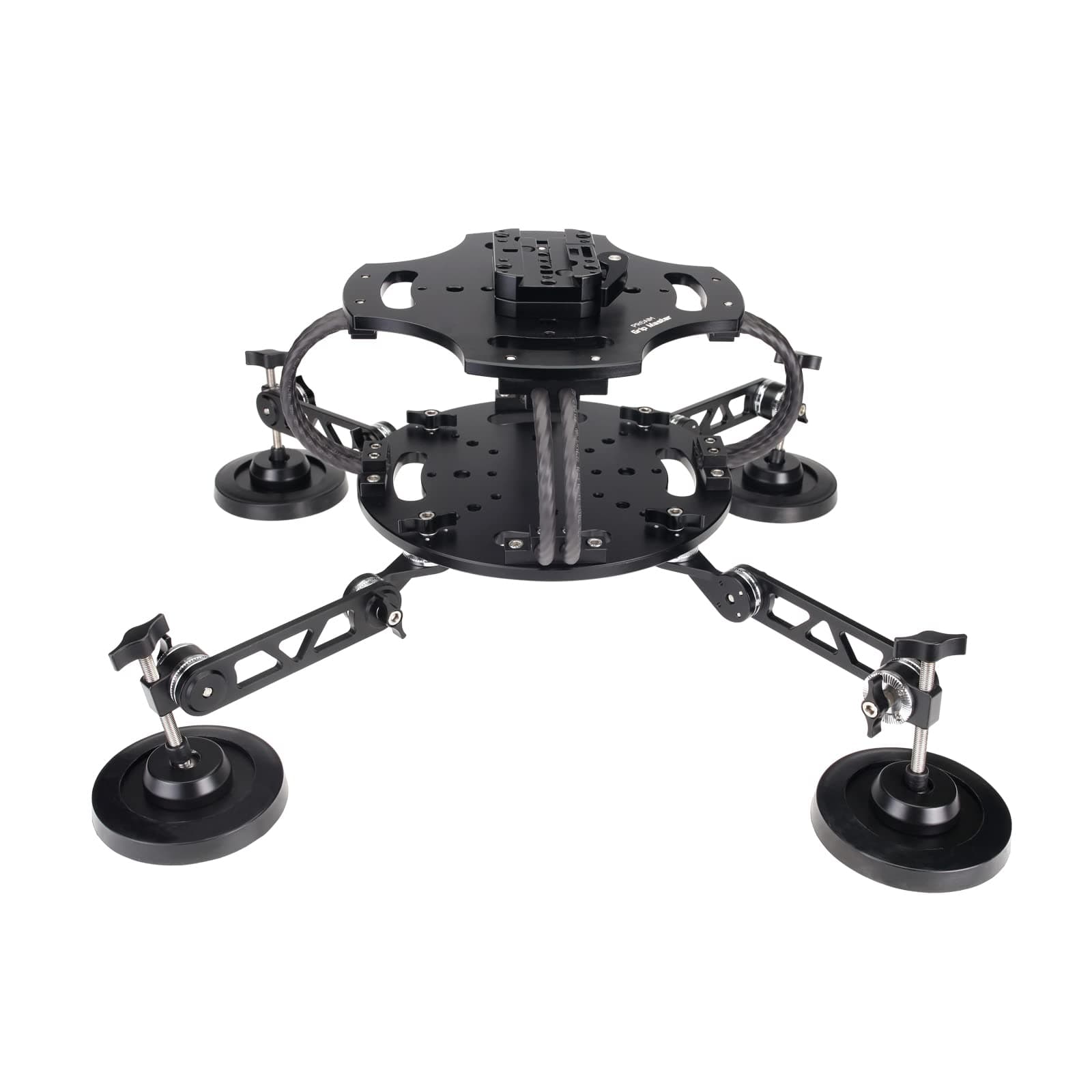 PROAIM Grip Master Vibration Isolator Magnetic Car Mount for 3-Axis Camera Gimbals. Wire Isolator, Articulated Arms & Powerful Suction Cups. Payload up to 15kg / 33lb. (CM-GMST-01)