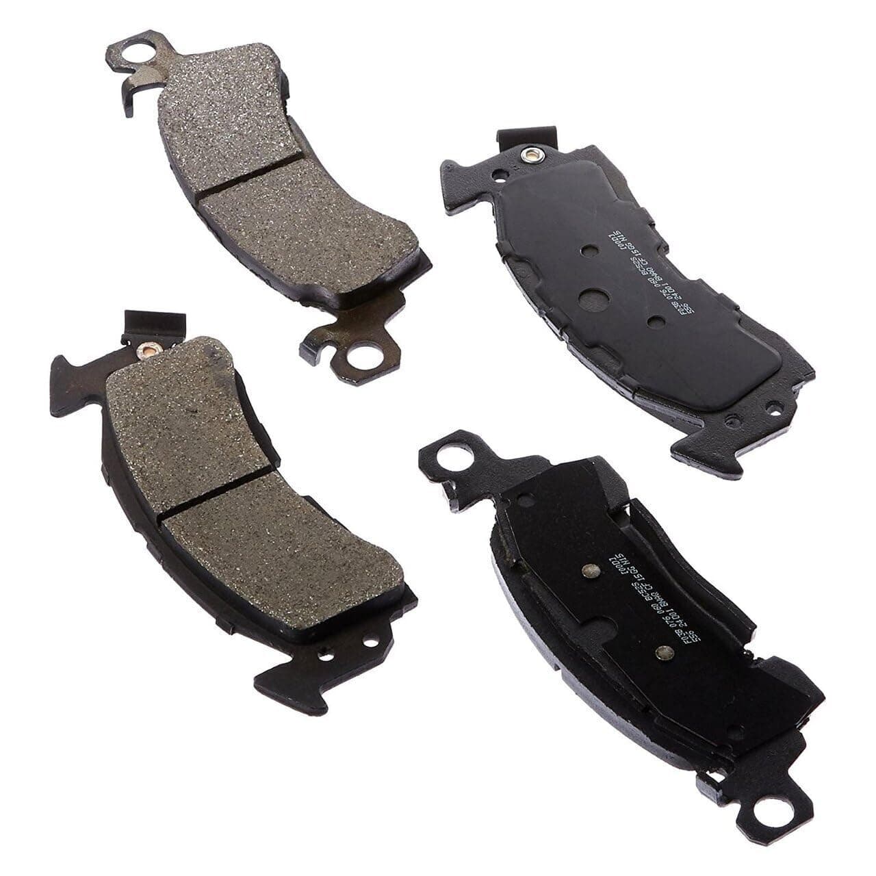 Bosch BC52S QuietCast Premium Ceramic Disc Brake Pad Set For Select 1968-96 Buick; 1967-96 Cadillac, Checker, 1968-02 Chevrolet, 1970-02 GMC, 1974-91 Jeep, 1967-92 Oldsmobile, 1969-89 Pontiac; Front