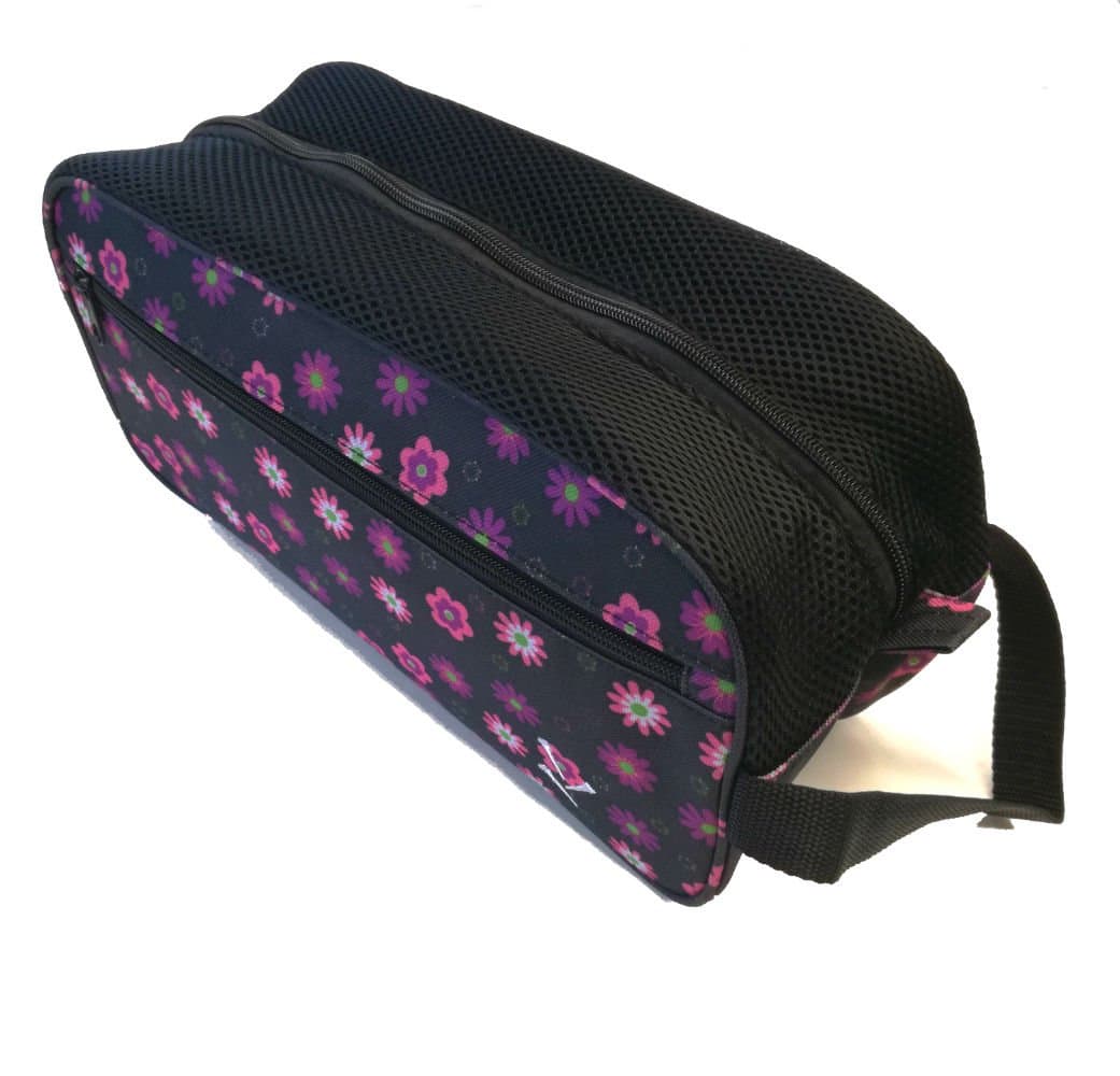'Honfleur' Flower Patterned Ladies Golf Shoe Bag