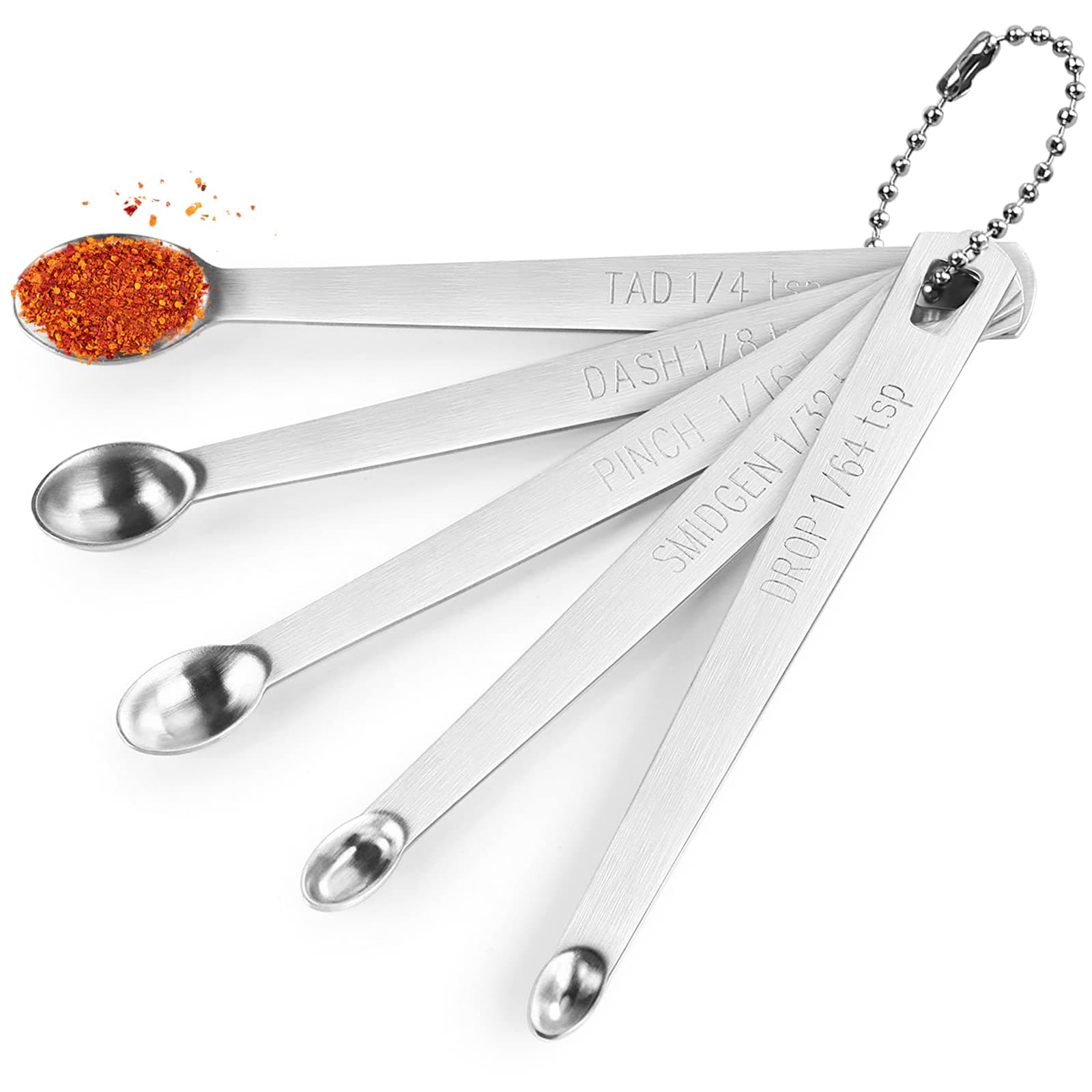5pcs Mini measuring spoons