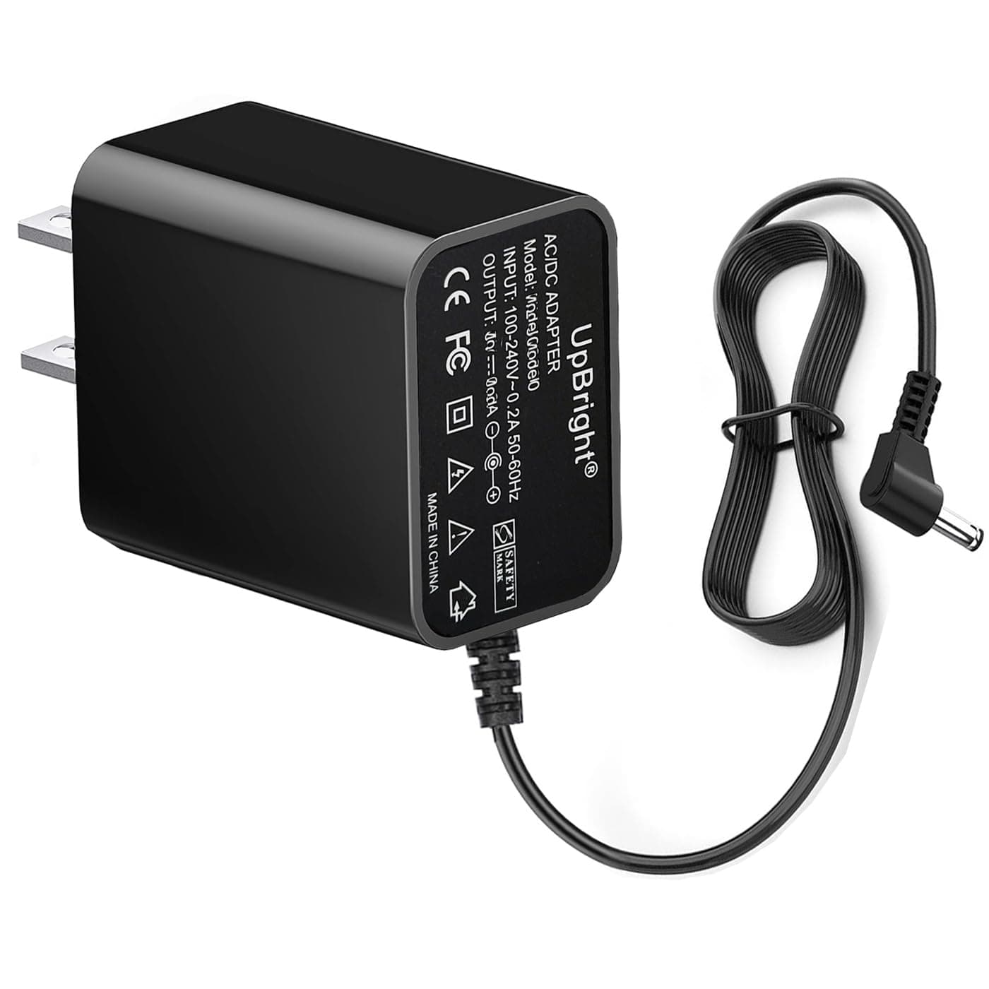 UpBright 6V AC/DC Adapter Compatible with Torrey Tor Rey PC-80L PC-80LT PC HS PCHS L-PC-40L LPC-40L PC-40LT PC-20 PC-20T L-EQ10/20 LEQ HS PC L-PC L-EQ Series Scale Voltage 6Vdc Power Supply Charger