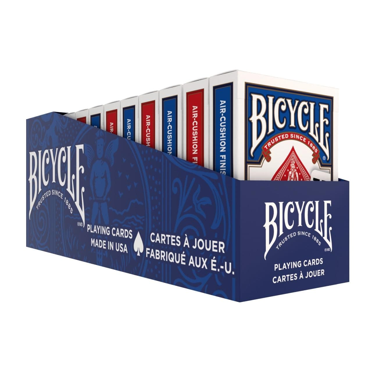 Jumbo Playing Cards 12 Pack Red & Blue