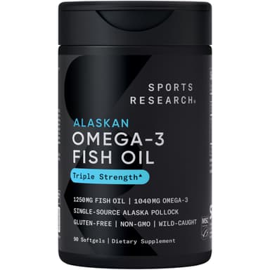 Sports Researchtriple Strength Omega 3 Fish Oil