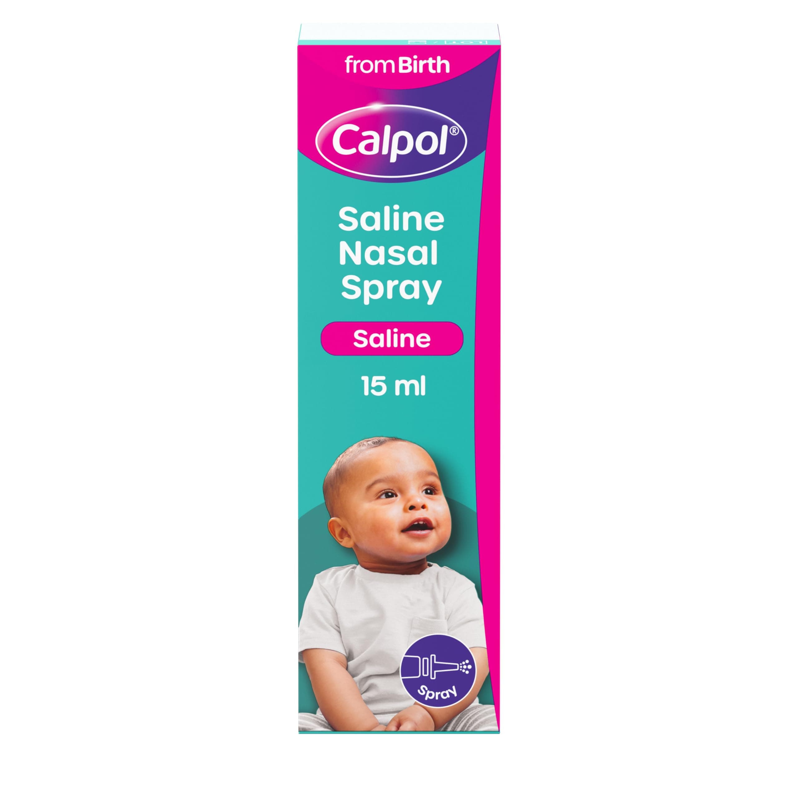 Saline Nasal Spray, 15 ml