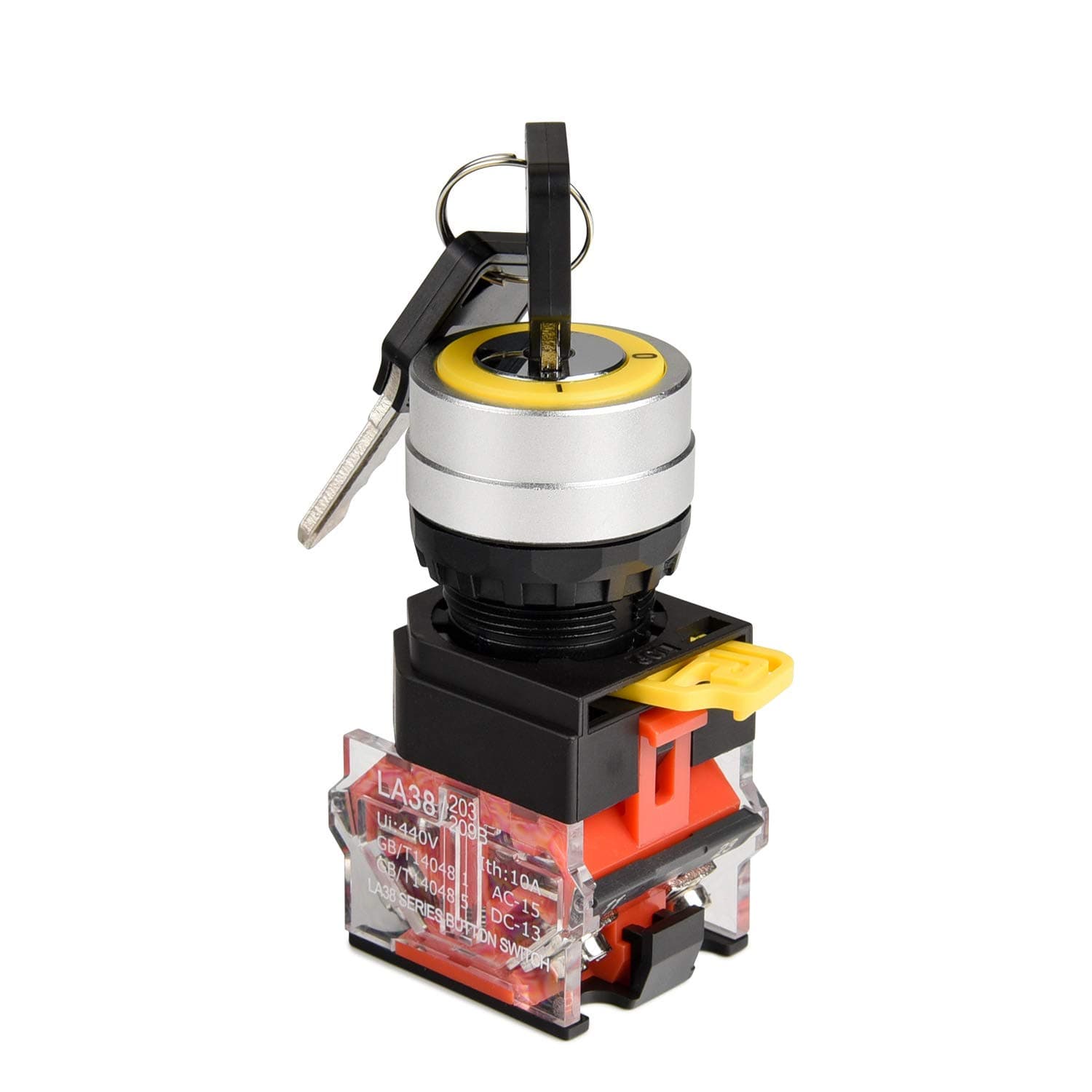 22mm Key Switch 2 Position 3 Position 380V 10A