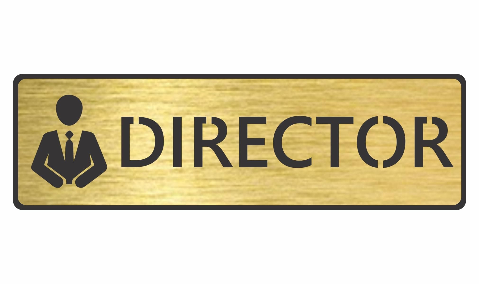 Director's Office laser engraving sign board sheet, office item, navigation tool