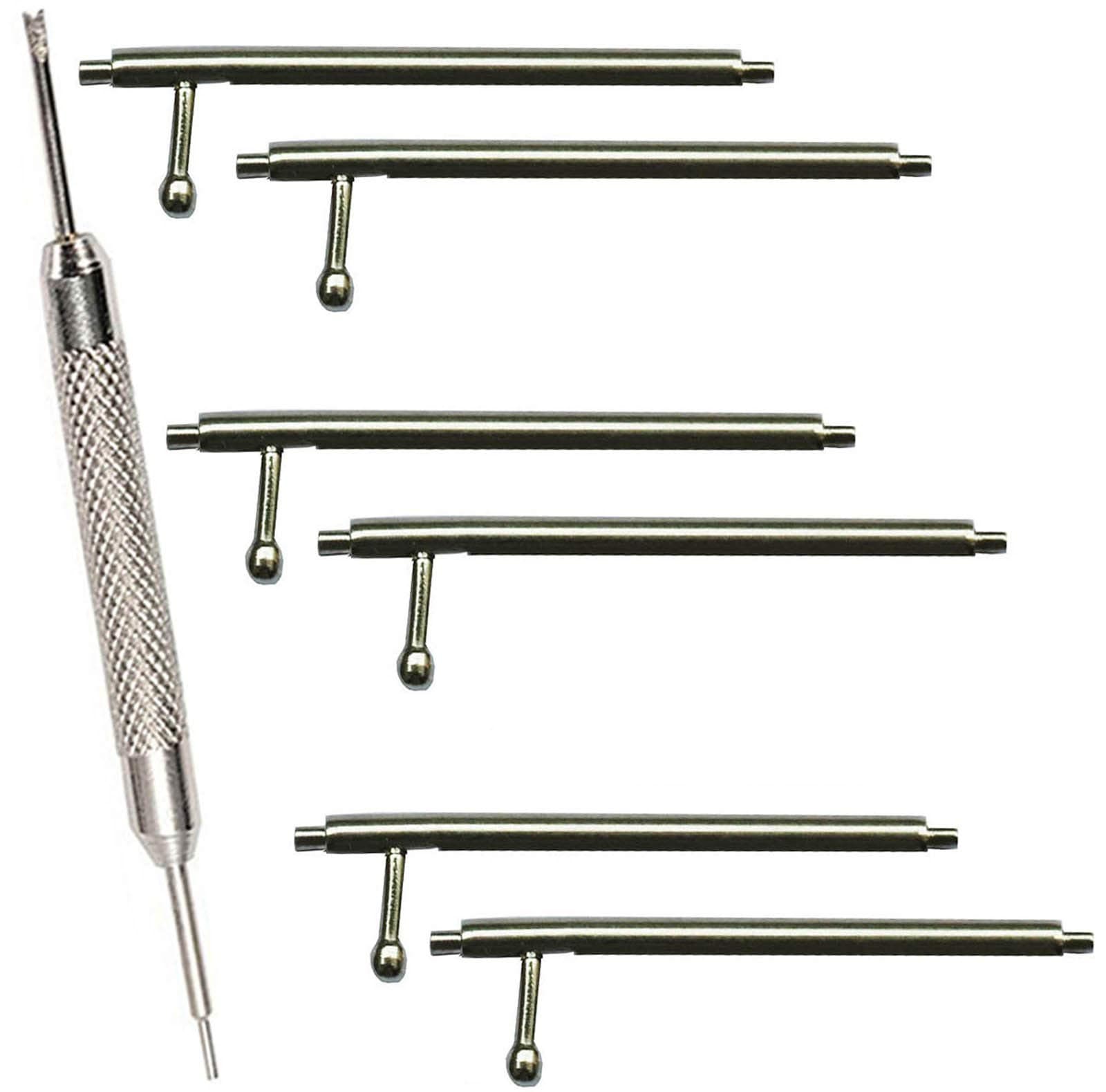 Olytop Fitbit Versa/Versa 2/Versa Lite Quick Release Spring Bars 6PCS - 23mm Stainless Steel Watch Band Pins Diameter 1.5mm + Watchband Tool for Smartwatch