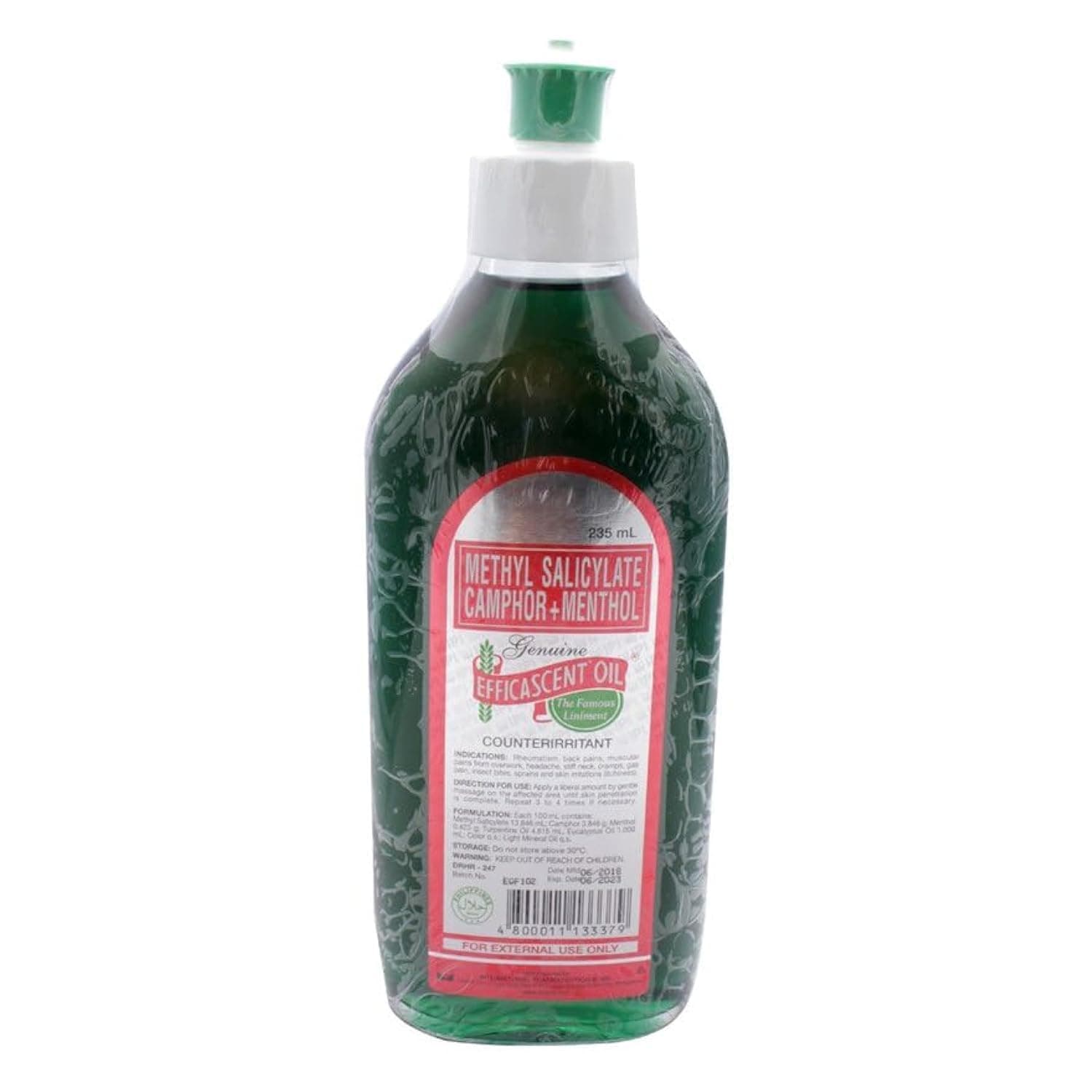 Efficascent Oil Counterirritant 235ml