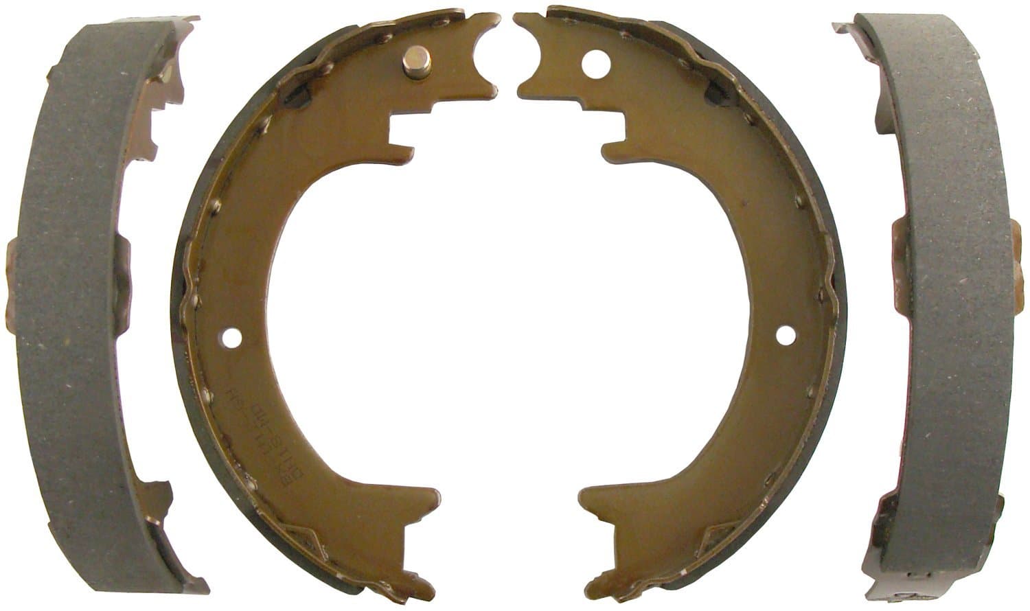 Bendix Premium 906 Rear Parking Brake Shoe for Select Models Lexus RX350, RX450h, Mitsubishi Montero, Subaru B9 Tribeca, Tribeca, Toyota Highlander, Sienna
