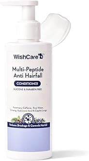 Multi Peptide Anti Hairfall Conditioner For Women & Men | Controls Hair Fall & Promotes Hair Growth | Conditioner For Frizzy Hair, Dry Hair | With Rice Water, Rosemary & Hyaluronic Acid | 200ml