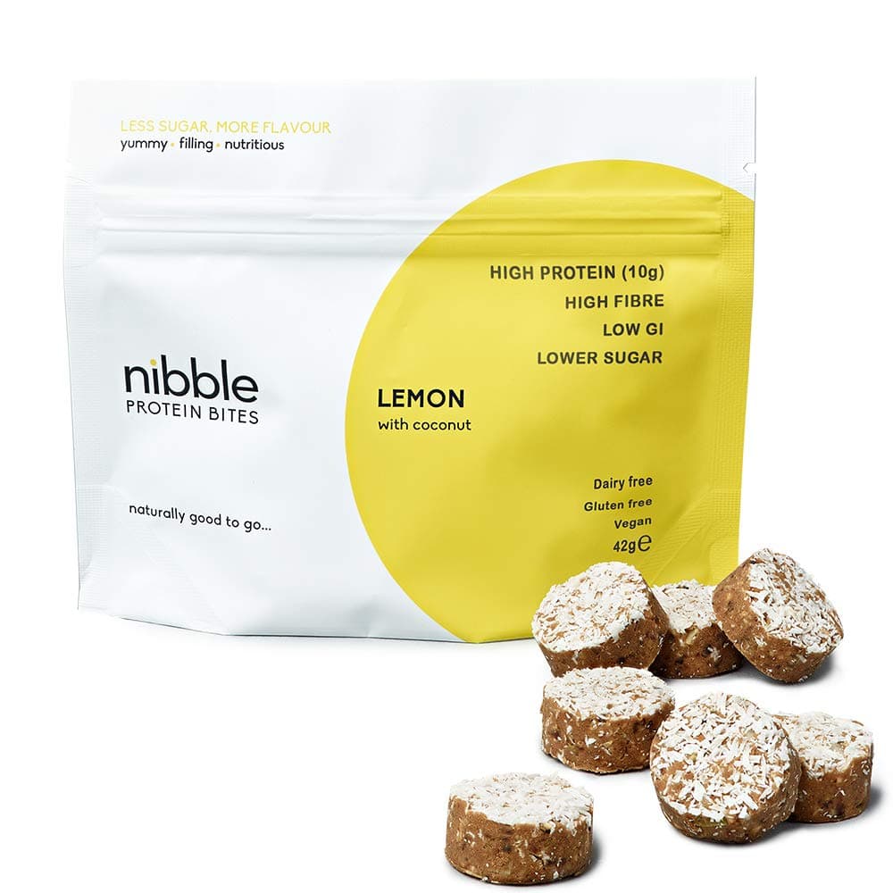 Nibble Protein Bites Lemon Coconut (Pack of 3)