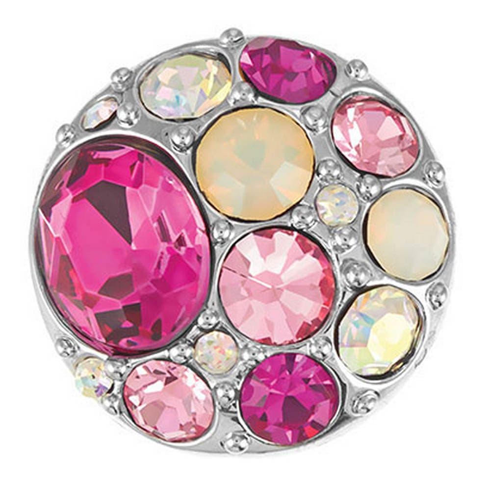 Ginger Snaps Vintage Brooch Pink Snap