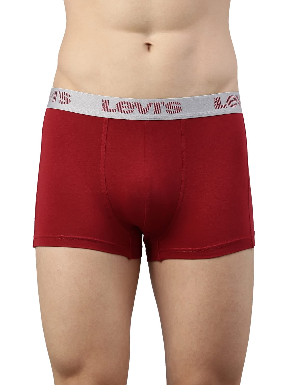 Levi's067 Men's Cotton Solid Trunk - Mid Rise, Outer Elastic Waistband (Pack of 1)