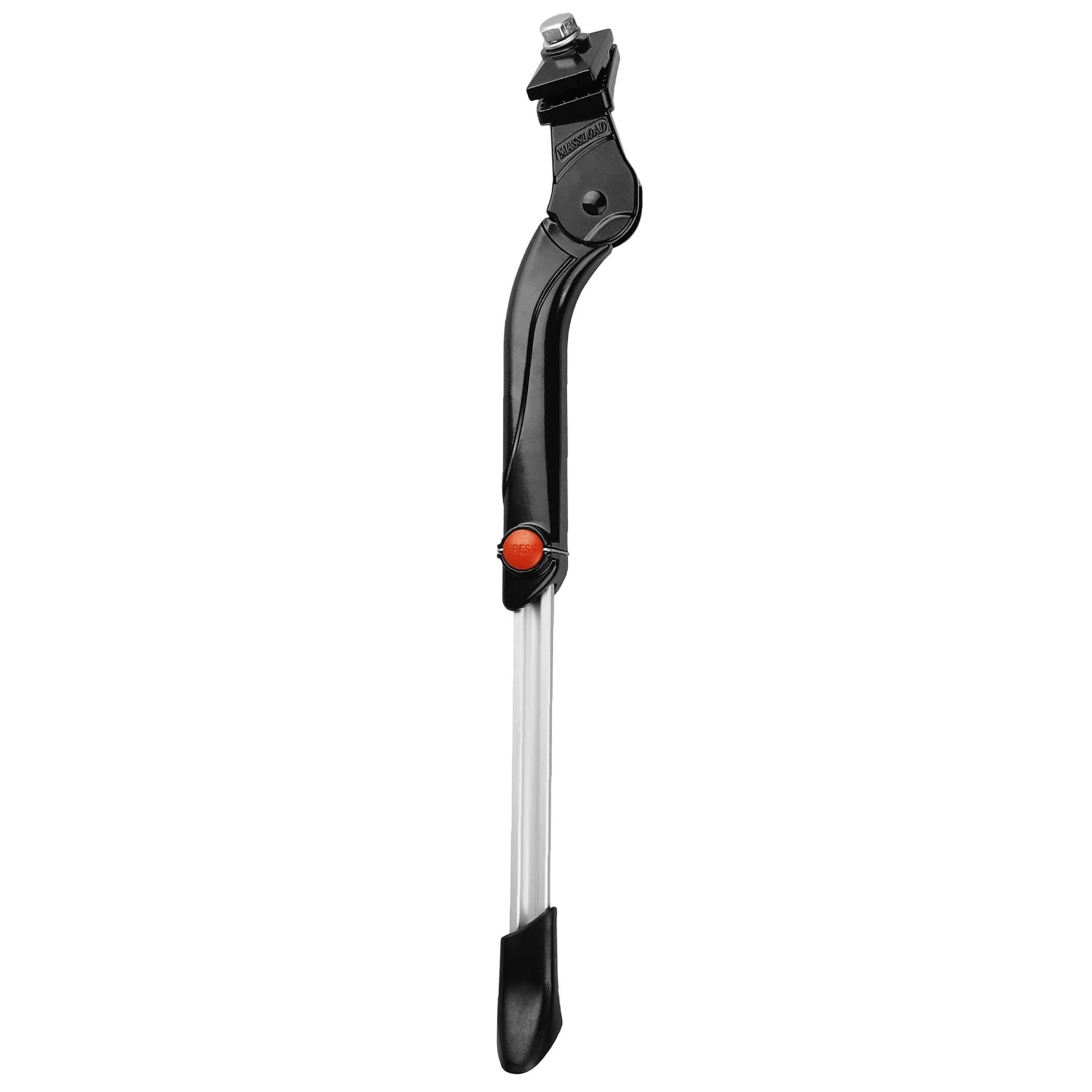 BV Rugged Adjustable Kickstand for Heavier Bicycles with Spring-Loaded Latch