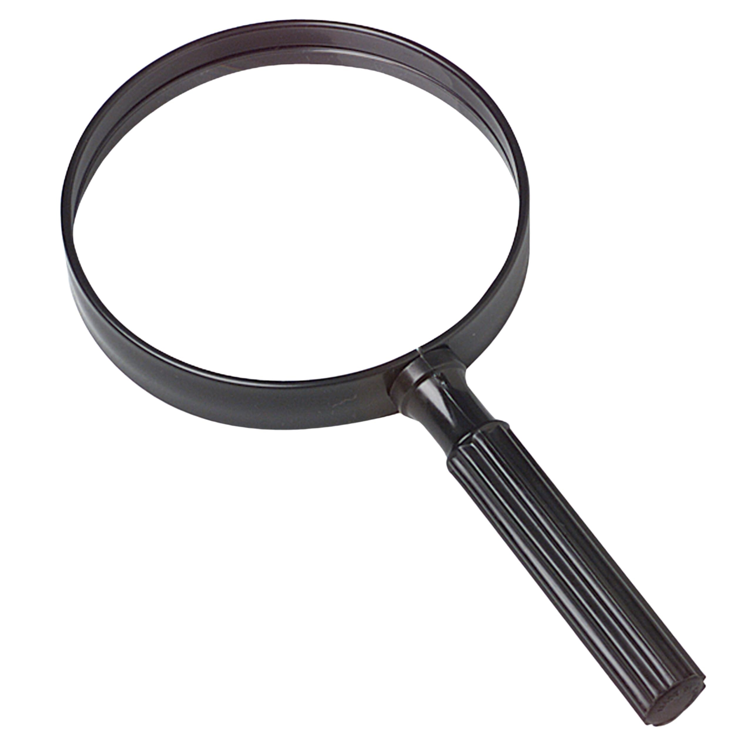 U. S. Toy U.S. US One Jumbo 9" Plastic Magnifying Glass, Black