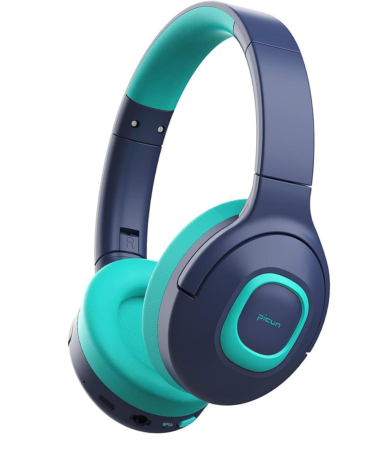 Picun E5 Kids Wireless Headphones with Microphone, Bluetooth 5.0 Over Ear Wireless Kids Headphones with Volume Control 85dB/93dB, 40H Playtime,Sharing Function,for School/iPad/Tablet/Boys/Girls