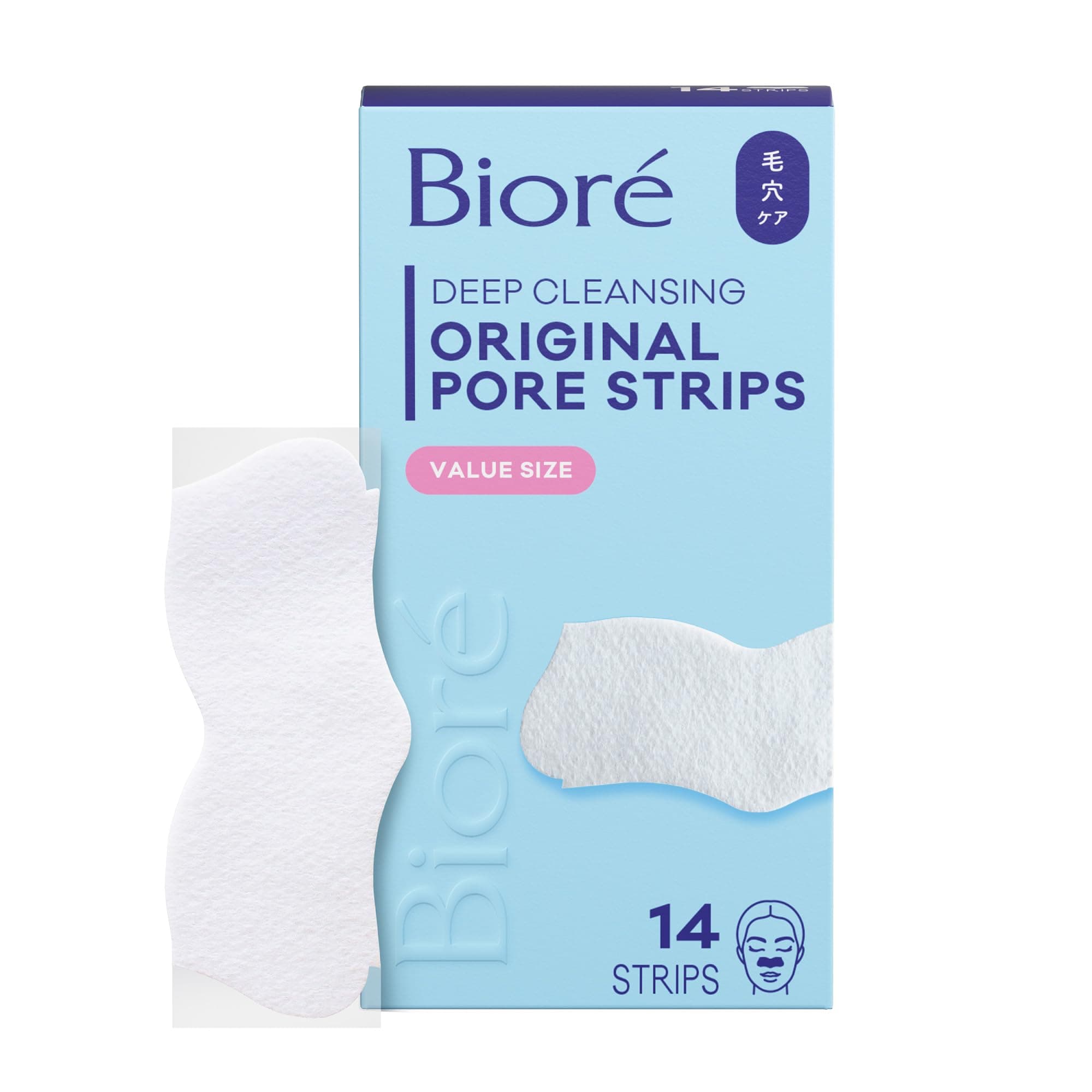 Deep Cleansing Pore Strips White 14 Nose Strips