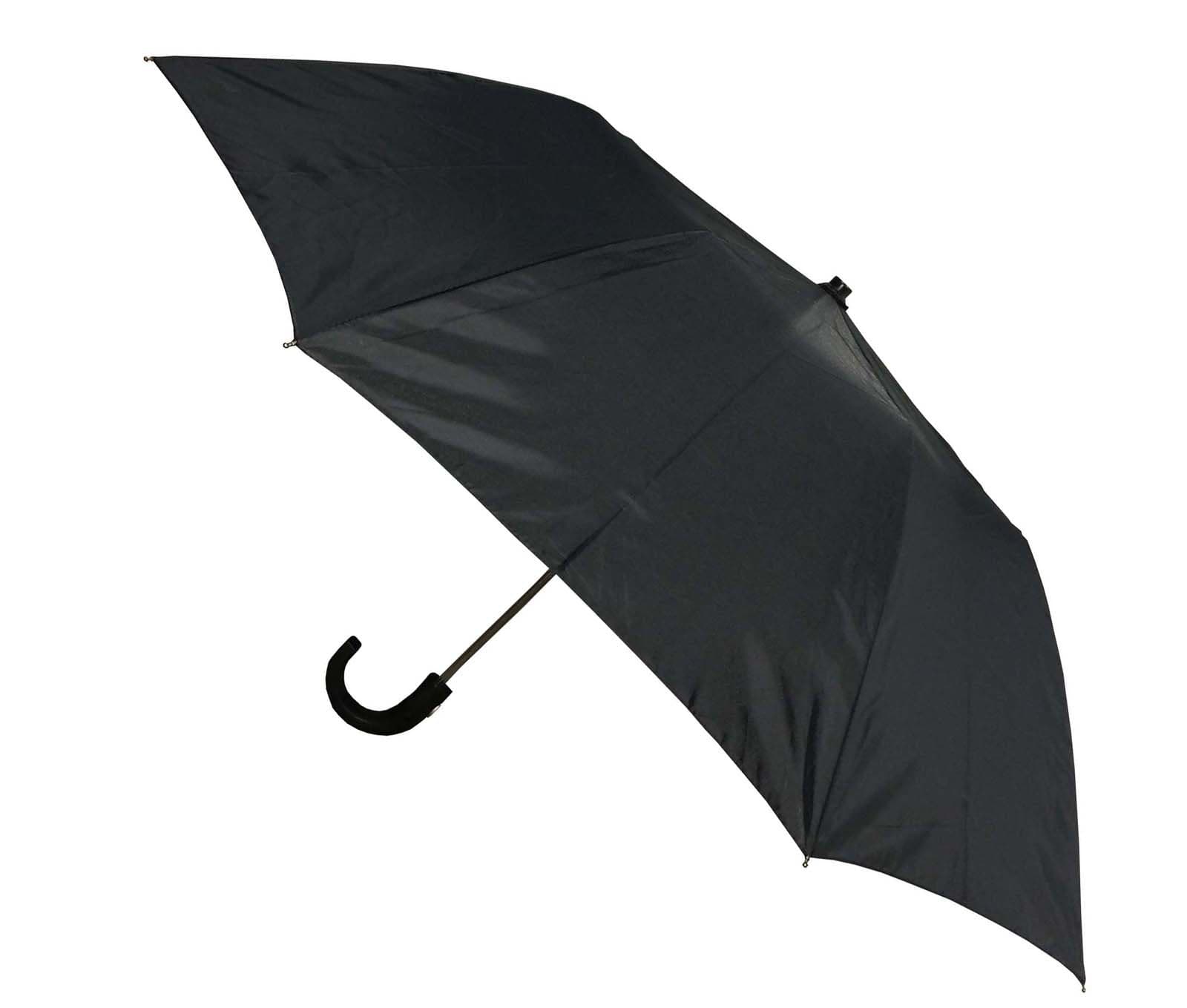 Kingstate Men's Auto Open Umbrella, Black, One Size