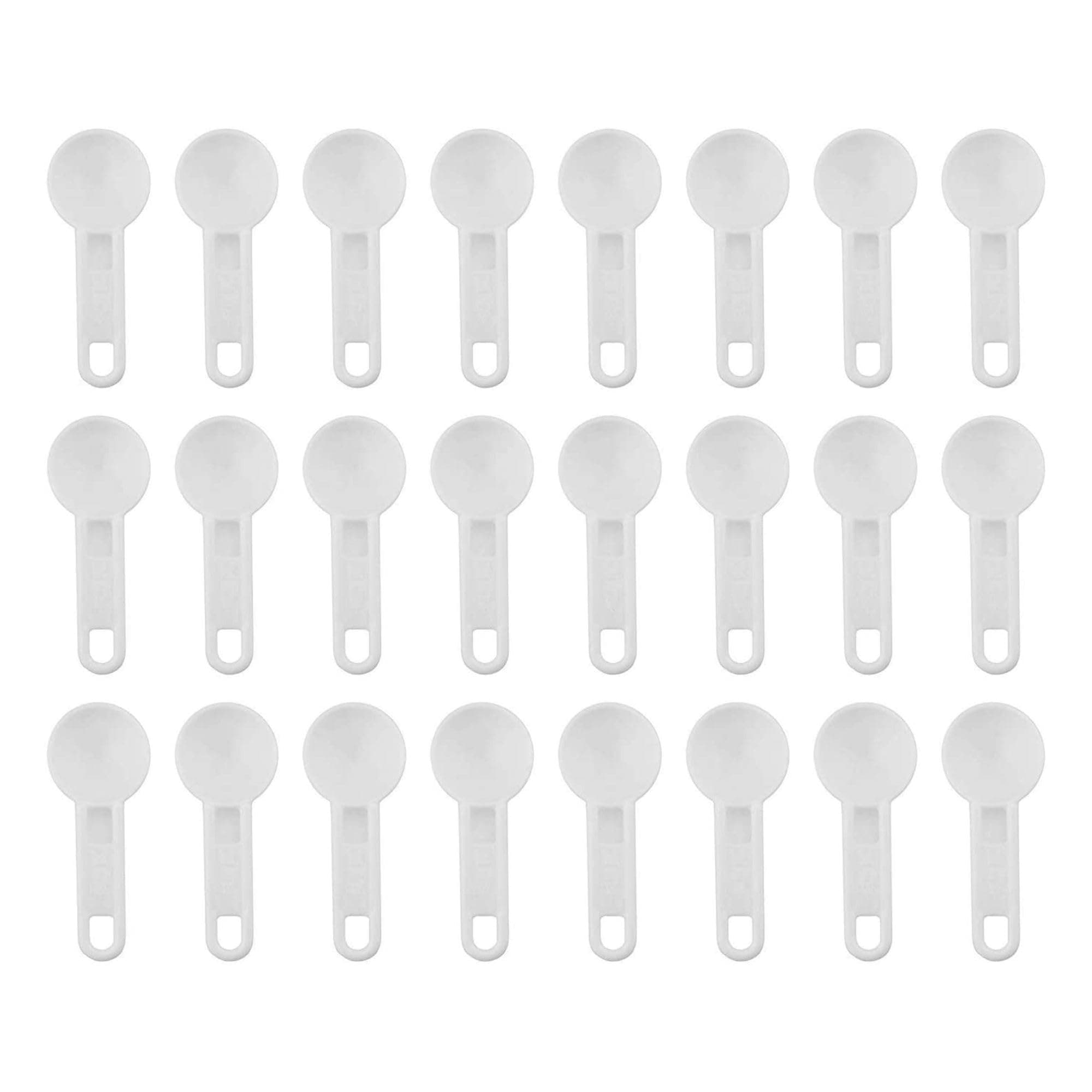 Cornucopia Brands Bulk Pack of Teaspoon Measuring Spoons (24-Pack); 5 ml / 5 cc Scoops Which Fit Inside a Spice Bottle