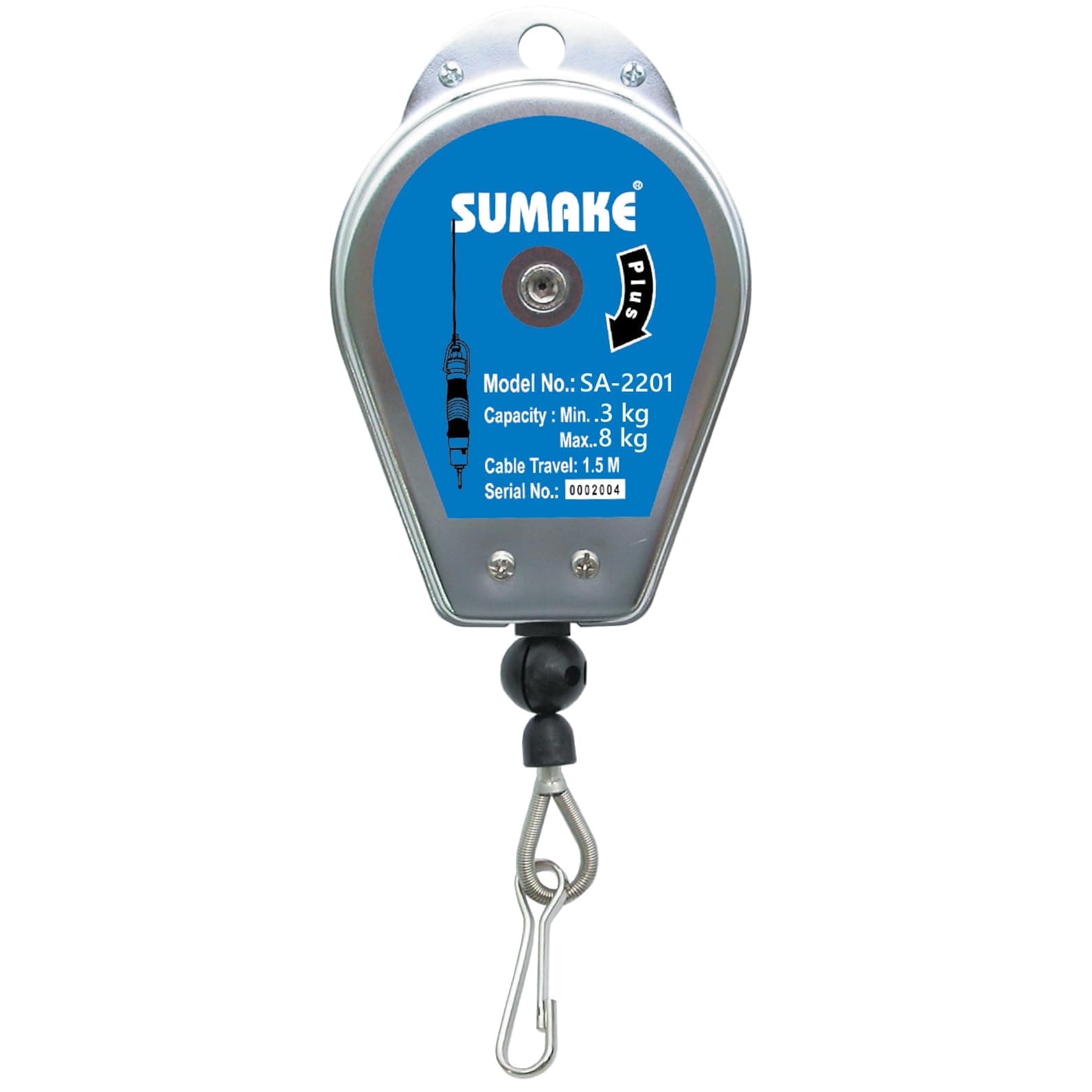 Spring Tool Balancer Retractor (.6-1.8lb), (Sumake SA-2201)